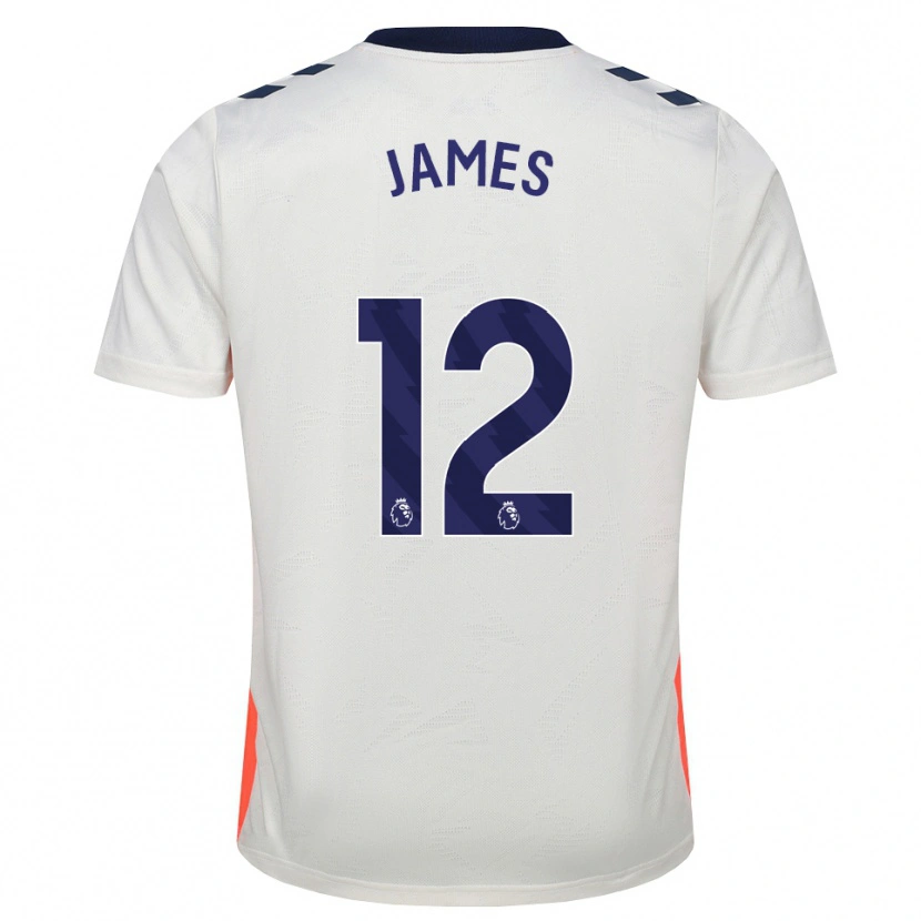 Danxen Herren Jack James #12 Weiß Orange Königsblau Auswärtstrikot Trikot 2026/27 T-Shirt Schweiz