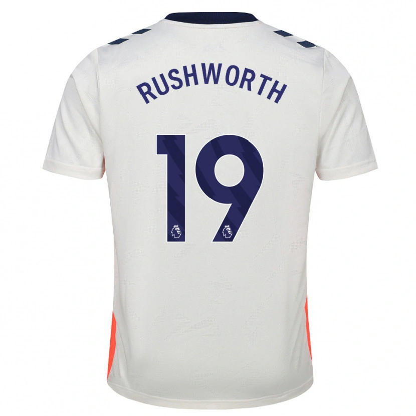 Danxen Herren Carl Rushworth #19 Weiß Orange Königsblau Auswärtstrikot Trikot 2026/27 T-Shirt Schweiz