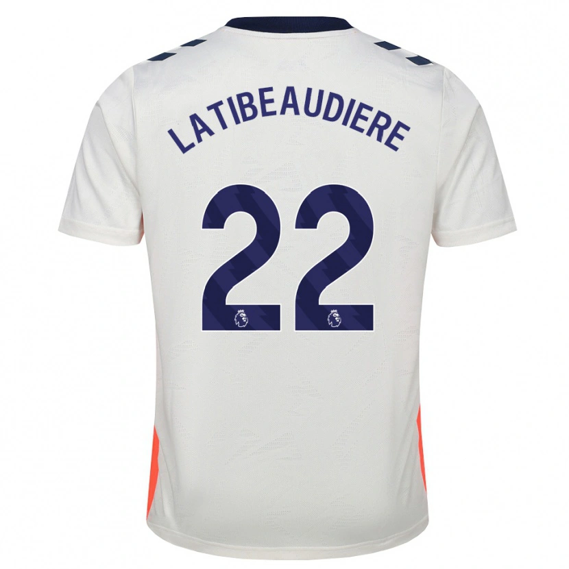 Danxen Herren Joel Latibeaudiere #22 Weiß Orange Königsblau Auswärtstrikot Trikot 2026/27 T-Shirt Schweiz
