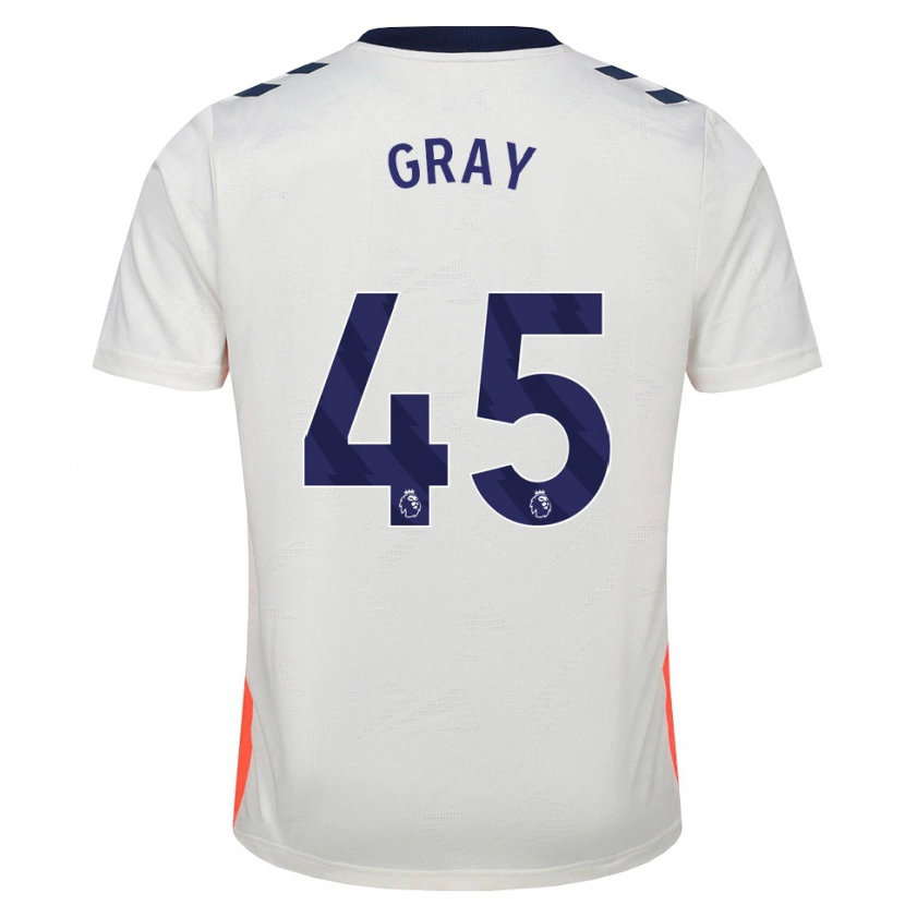 Danxen Herren Harrison Gray #45 Weiß Orange Königsblau Auswärtstrikot Trikot 2026/27 T-Shirt Schweiz