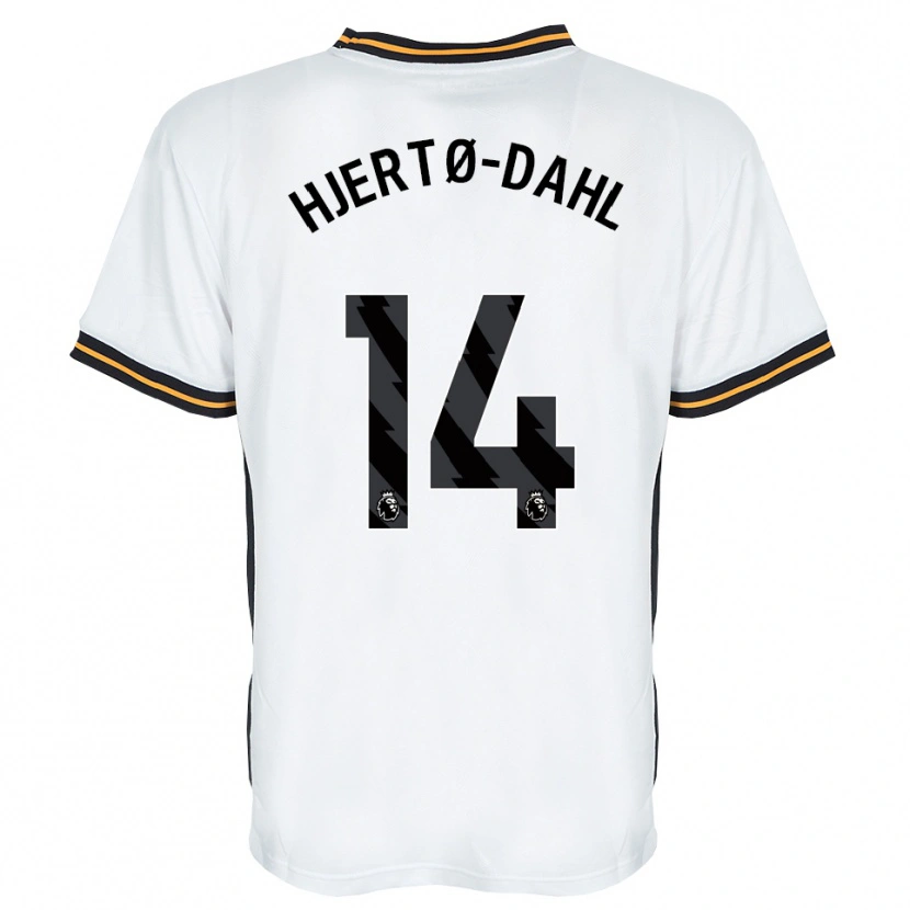Danxen Herren Jens Hjertø-Dahl #14 Weiß Orange Schwarz Auswärtstrikot Trikot 2026/27 T-Shirt Schweiz
