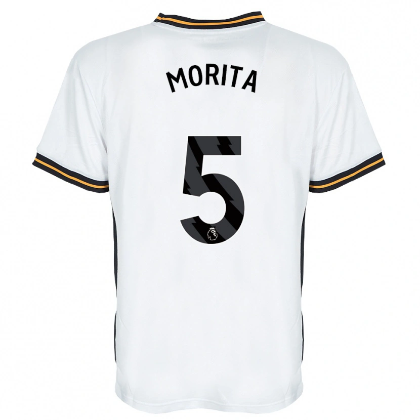 Danxen Herren Hidemasa Morita #5 Weiß Orange Schwarz Auswärtstrikot Trikot 2026/27 T-Shirt Schweiz