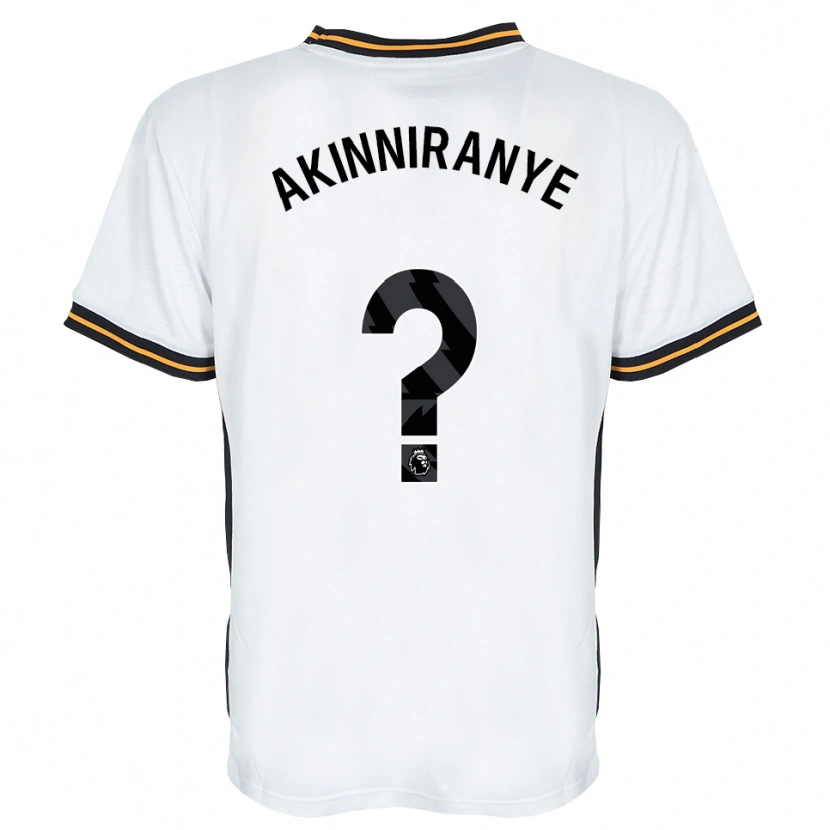 Danxen Herren George Akinniranye #0 Weiß Orange Schwarz Auswärtstrikot Trikot 2026/27 T-Shirt Schweiz