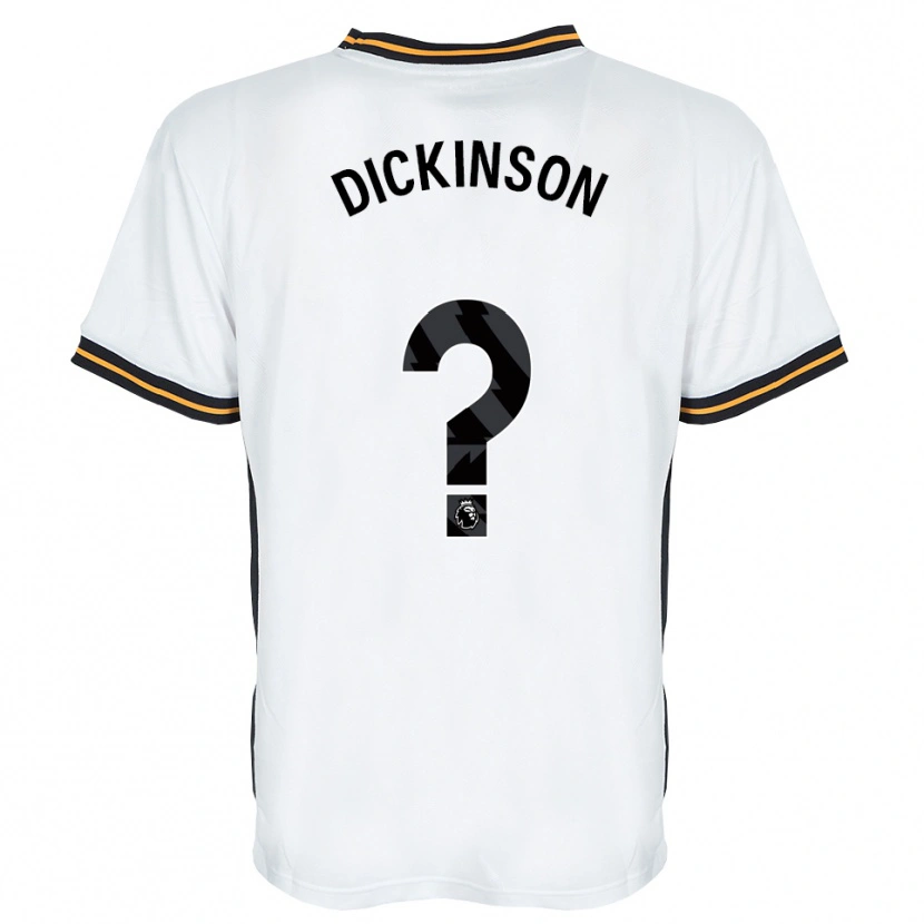 Danxen Herren George Dickinson #0 Weiß Orange Schwarz Auswärtstrikot Trikot 2026/27 T-Shirt Schweiz