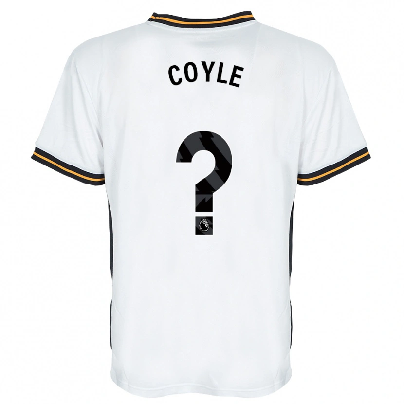 Danxen Herren Rocco Coyle #0 Weiß Orange Schwarz Auswärtstrikot Trikot 2026/27 T-Shirt Schweiz