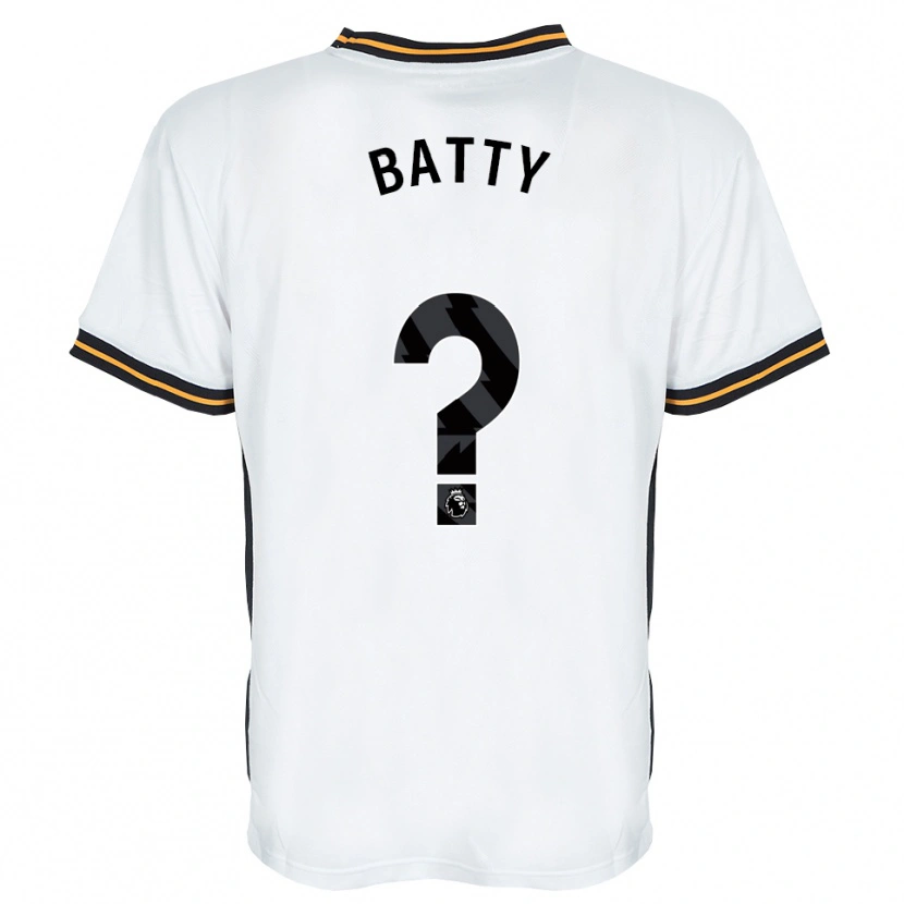 Danxen Herren Joe Batty #0 Weiß Orange Schwarz Auswärtstrikot Trikot 2026/27 T-Shirt Schweiz