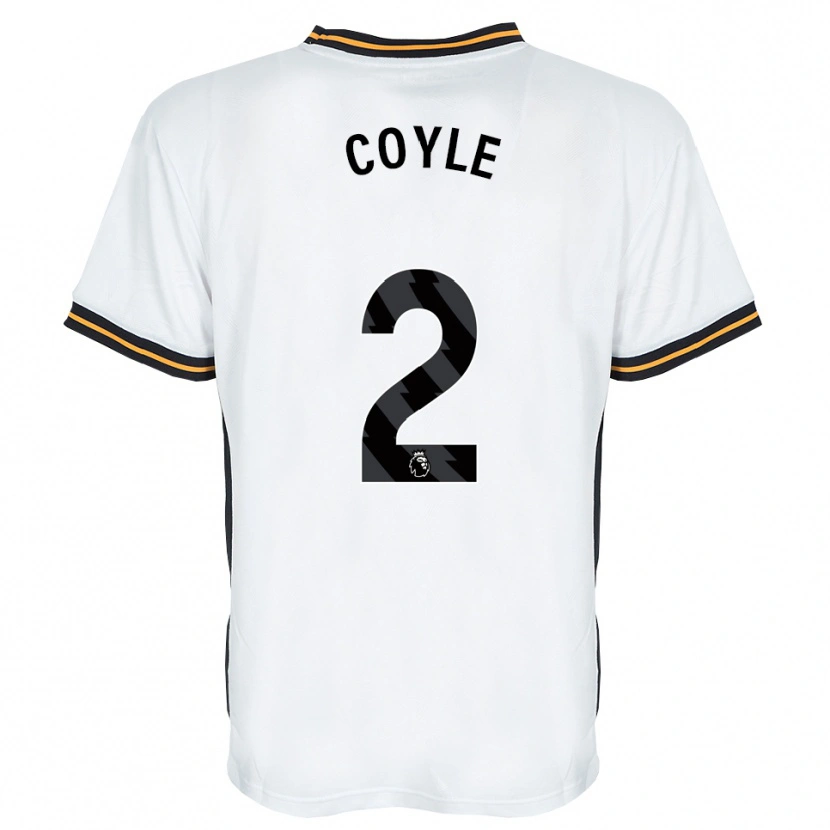 Danxen Herren Lewie Coyle #2 Weiß Orange Schwarz Auswärtstrikot Trikot 2026/27 T-Shirt Schweiz