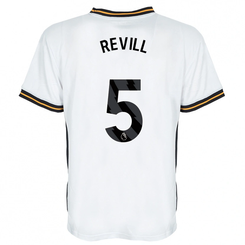 Danxen Herren Harry Revill #5 Weiß Orange Schwarz Auswärtstrikot Trikot 2026/27 T-Shirt Schweiz