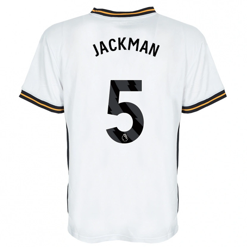 Danxen Herren Ellice Jackman #5 Weiß Orange Schwarz Auswärtstrikot Trikot 2026/27 T-Shirt Schweiz