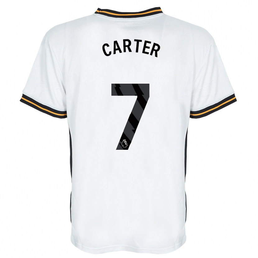 Danxen Herren Ramell Carter #7 Weiß Orange Schwarz Auswärtstrikot Trikot 2026/27 T-Shirt Schweiz