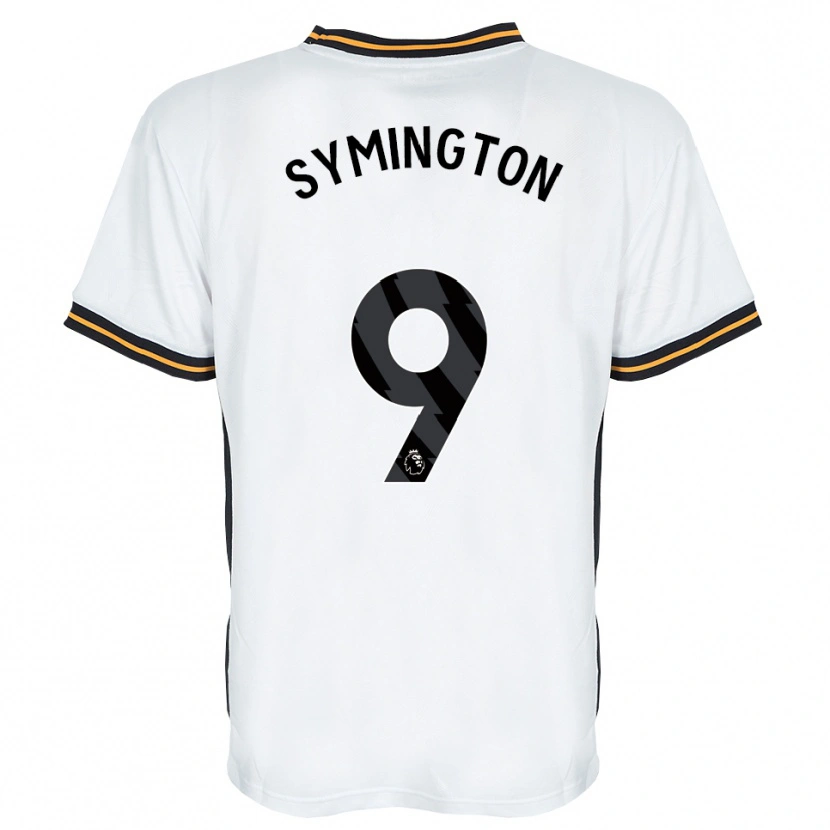 Danxen Herren Jo Symington #9 Weiß Orange Schwarz Auswärtstrikot Trikot 2026/27 T-Shirt Schweiz