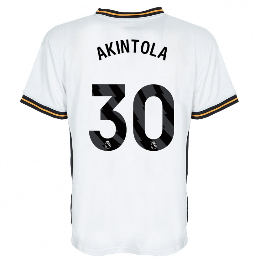 Danxen Herren David Akintola #30 Weiß Orange Schwarz Auswärtstrikot Trikot 2026/27 T-Shirt Schweiz