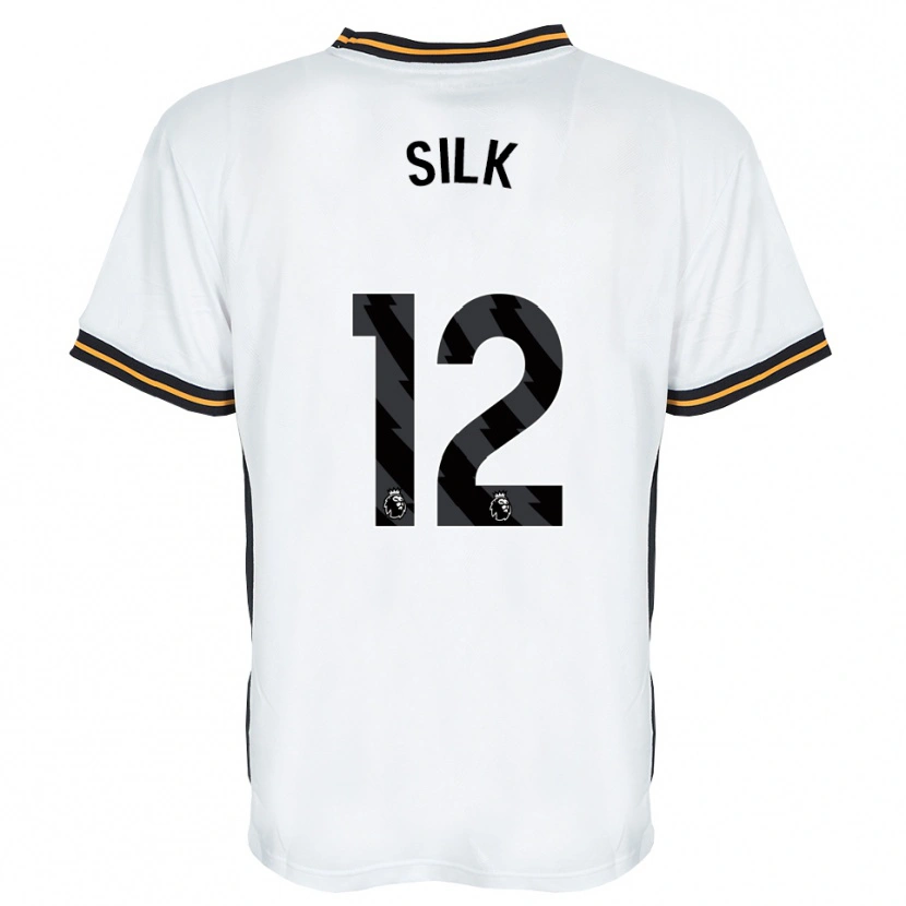 Danxen Herren Reuben Silk #12 Weiß Orange Schwarz Auswärtstrikot Trikot 2026/27 T-Shirt Schweiz