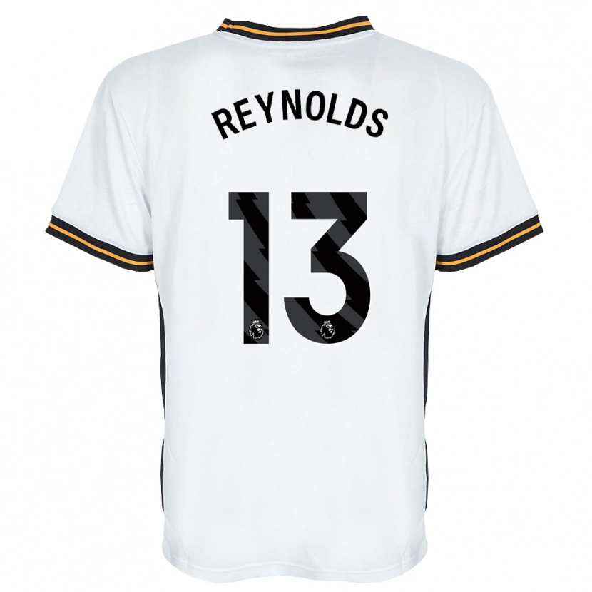 Danxen Herren Kerr Reynolds #13 Weiß Orange Schwarz Auswärtstrikot Trikot 2026/27 T-Shirt Schweiz