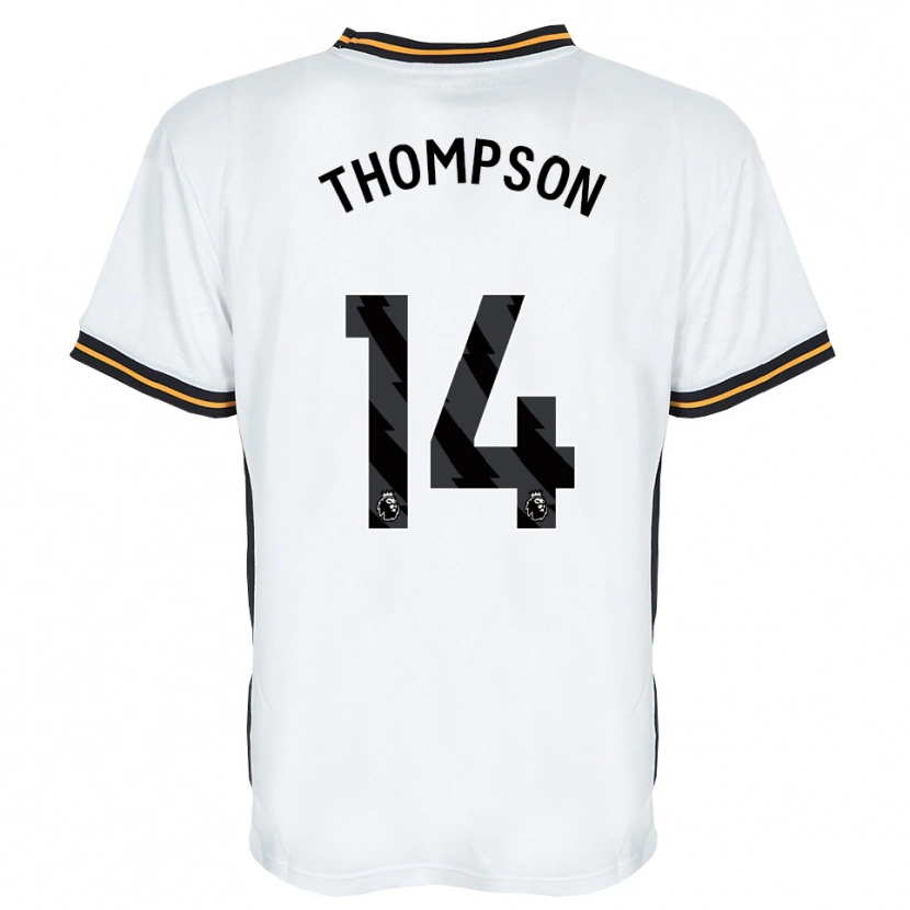 Danxen Herren Katie Thompson #14 Weiß Orange Schwarz Auswärtstrikot Trikot 2026/27 T-Shirt Schweiz