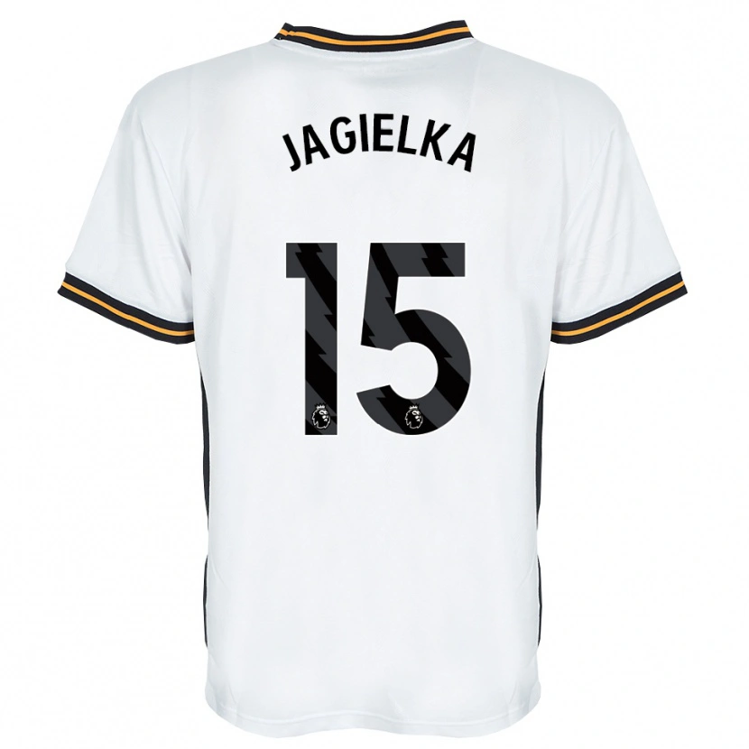 Danxen Herren Zac Jagielka #15 Weiß Orange Schwarz Auswärtstrikot Trikot 2026/27 T-Shirt Schweiz