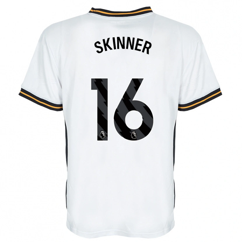 Danxen Herren Harley Skinner #16 Weiß Orange Schwarz Auswärtstrikot Trikot 2026/27 T-Shirt Schweiz
