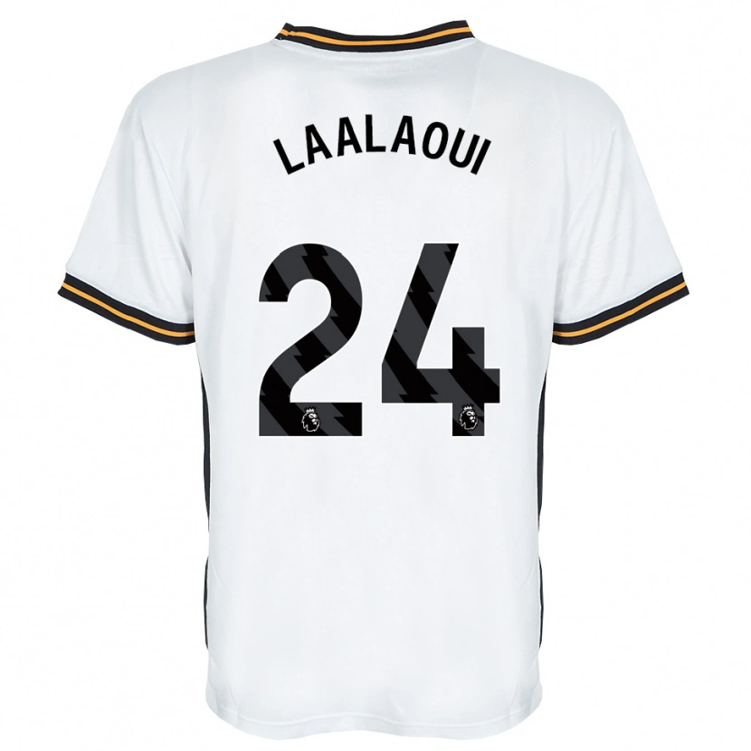 Danxen Herren Reda Laalaoui #24 Weiß Orange Schwarz Auswärtstrikot Trikot 2026/27 T-Shirt Schweiz