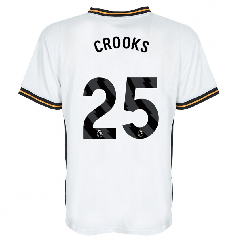 Danxen Herren Matt Crooks #25 Weiß Orange Schwarz Auswärtstrikot Trikot 2026/27 T-Shirt Schweiz