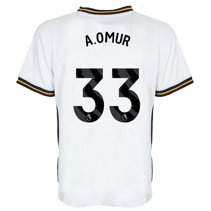 Danxen Herren Abdülkadir Ömür #33 Weiß Orange Schwarz Auswärtstrikot Trikot 2026/27 T-Shirt Schweiz