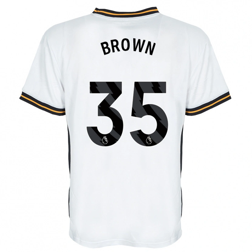 Danxen Herren Pharrell Brown #35 Weiß Orange Schwarz Auswärtstrikot Trikot 2026/27 T-Shirt Schweiz