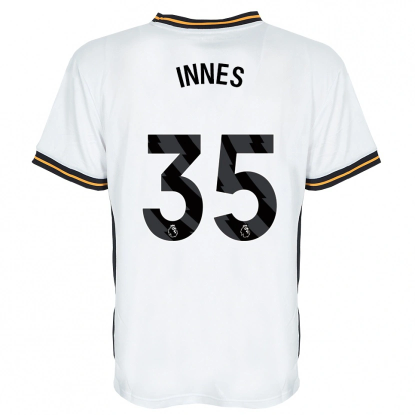 Danxen Herren Emma Innes #35 Weiß Orange Schwarz Auswärtstrikot Trikot 2026/27 T-Shirt Schweiz
