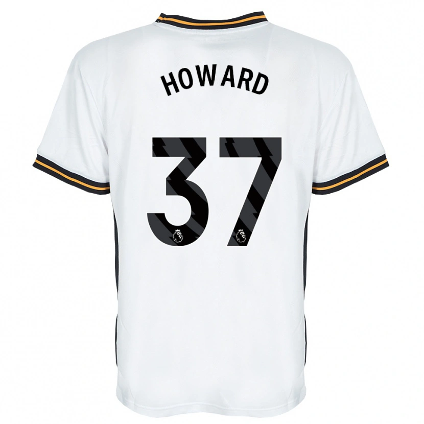 Danxen Herren Scarlet Howard #37 Weiß Orange Schwarz Auswärtstrikot Trikot 2026/27 T-Shirt Schweiz
