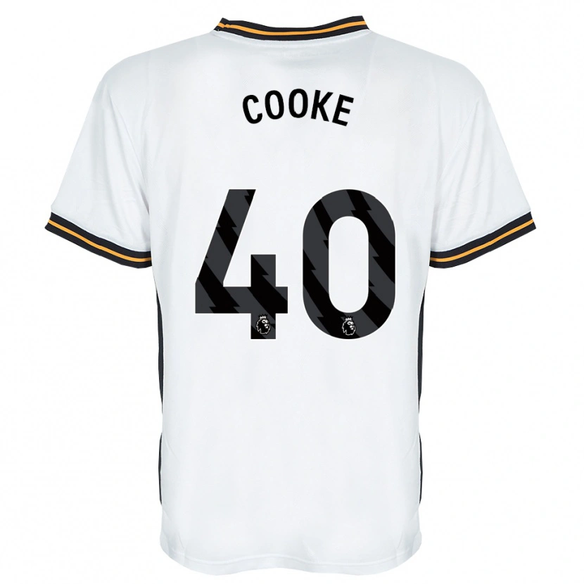 Danxen Herren Megan Cooke #40 Weiß Orange Schwarz Auswärtstrikot Trikot 2026/27 T-Shirt Schweiz
