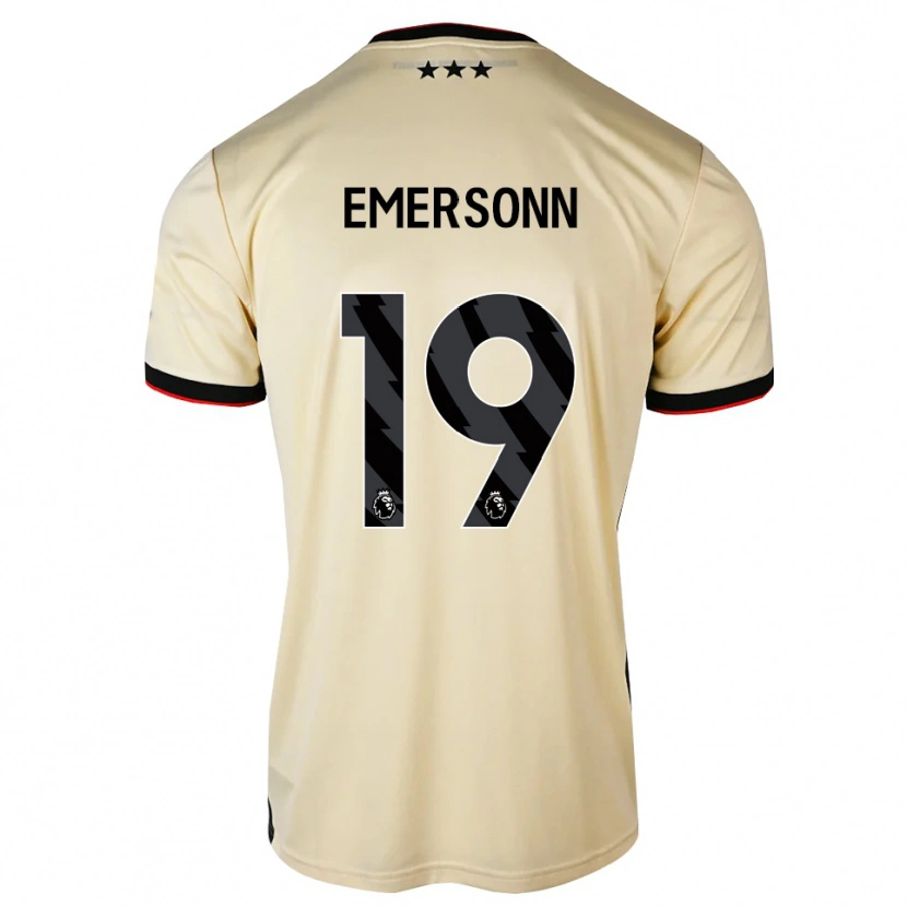 Danxen Herren Emersonn Correia Da Silva #19 Zitronen-Chiffon Schwarz Rot Auswärtstrikot Trikot 2026/27 T-Shirt Schweiz