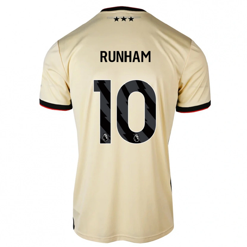 Danxen Herren Frankie Runham #10 Zitronen-Chiffon Schwarz Rot Auswärtstrikot Trikot 2026/27 T-Shirt Schweiz
