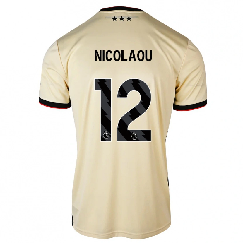 Danxen Herren Shakil Nicolaou #12 Zitronen-Chiffon Schwarz Rot Auswärtstrikot Trikot 2026/27 T-Shirt Schweiz