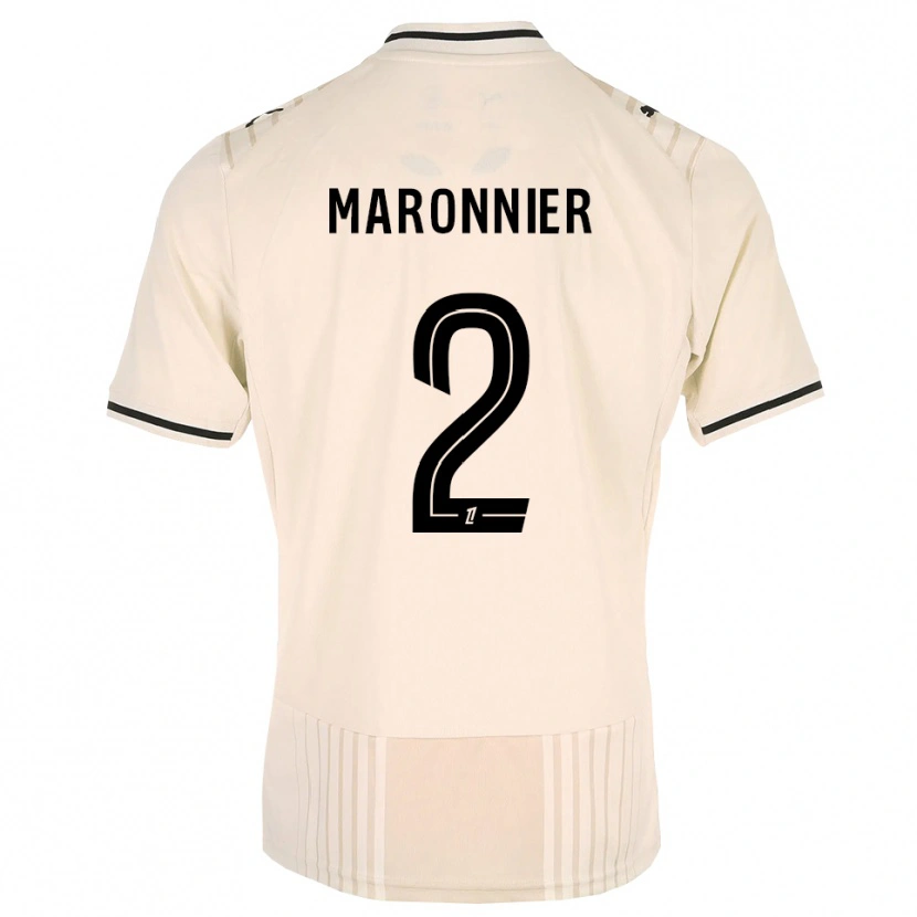 Danxen Herren Lucas Maronnier #2 Altgold Schwarz Antikweiß Auswärtstrikot Trikot 2026/27 T-Shirt Schweiz