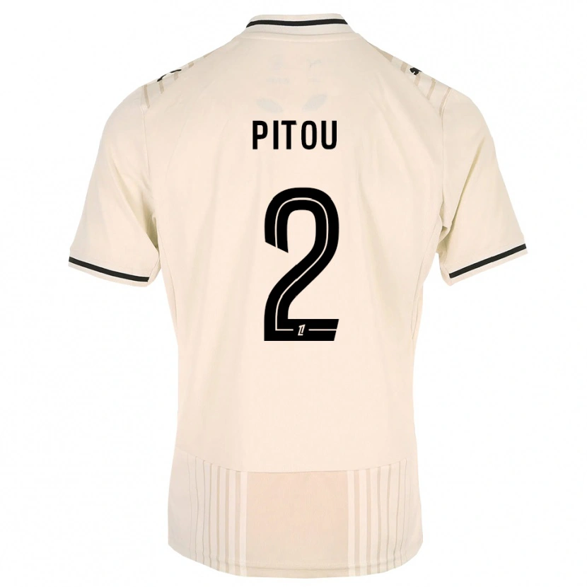 Danxen Herren Ryan Pitou #2 Altgold Schwarz Antikweiß Auswärtstrikot Trikot 2026/27 T-Shirt Schweiz