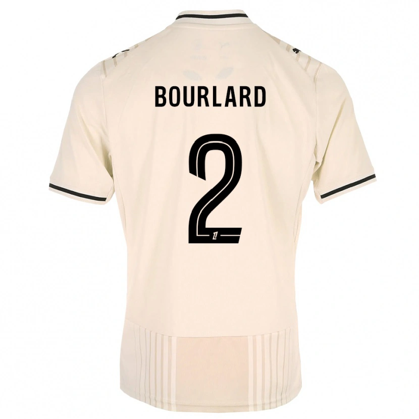 Danxen Herren Liam Bourlard #2 Altgold Schwarz Antikweiß Auswärtstrikot Trikot 2026/27 T-Shirt Schweiz