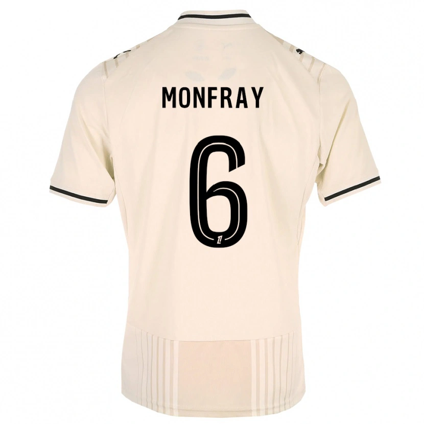 Danxen Herren Adrien Monfray #6 Altgold Schwarz Antikweiß Auswärtstrikot Trikot 2026/27 T-Shirt Schweiz