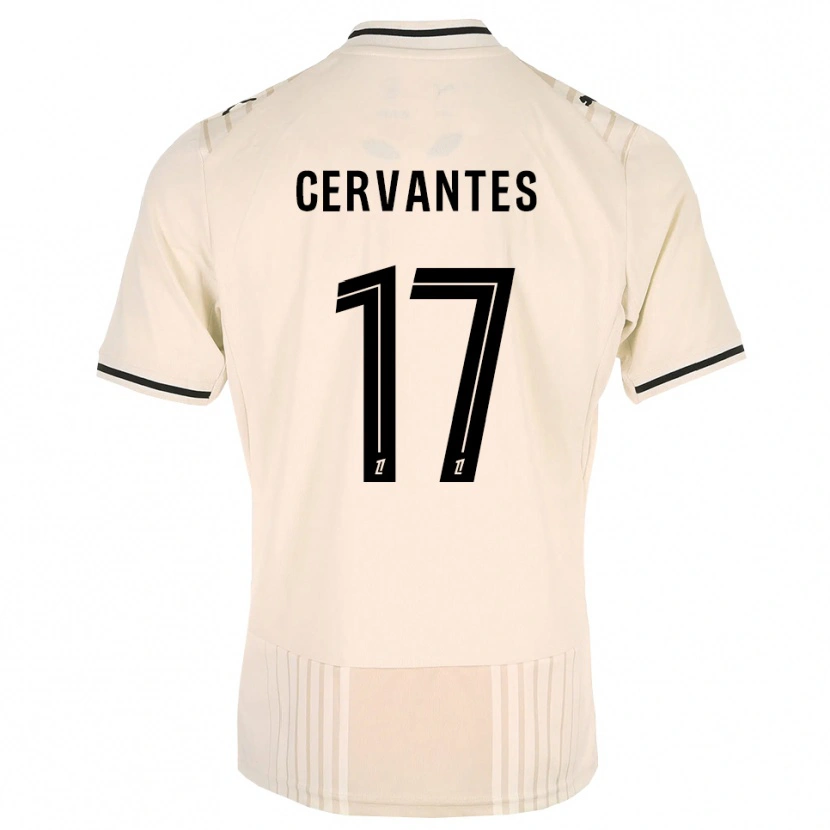 Danxen Herren Noa Cervantes #17 Altgold Schwarz Antikweiß Auswärtstrikot Trikot 2026/27 T-Shirt Schweiz
