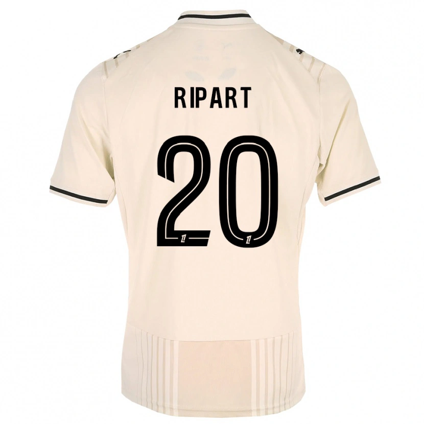 Danxen Herren Renaud Ripart #20 Altgold Schwarz Antikweiß Auswärtstrikot Trikot 2026/27 T-Shirt Schweiz