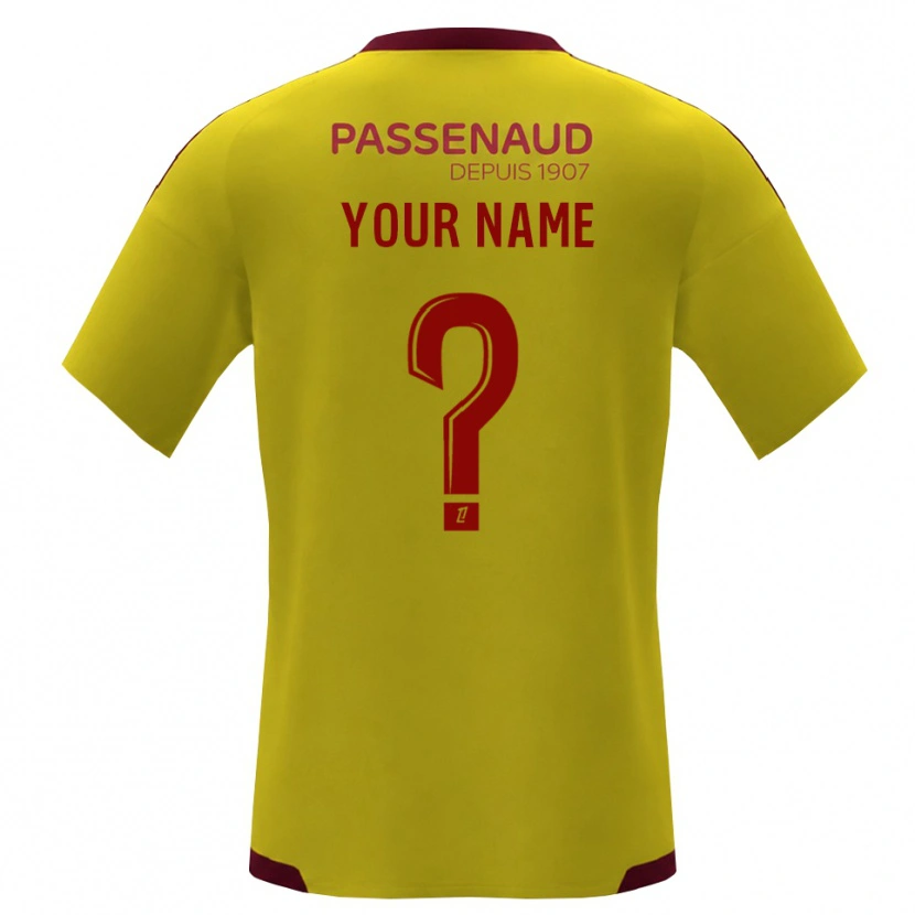 Danxen Herren Ihren Namen #0 Gelb Rot Grün Auswärtstrikot Trikot 2026/27 T-Shirt Schweiz