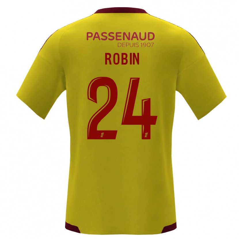 Danxen Herren Milan Robin #24 Gelb Rot Grün Auswärtstrikot Trikot 2026/27 T-Shirt Schweiz