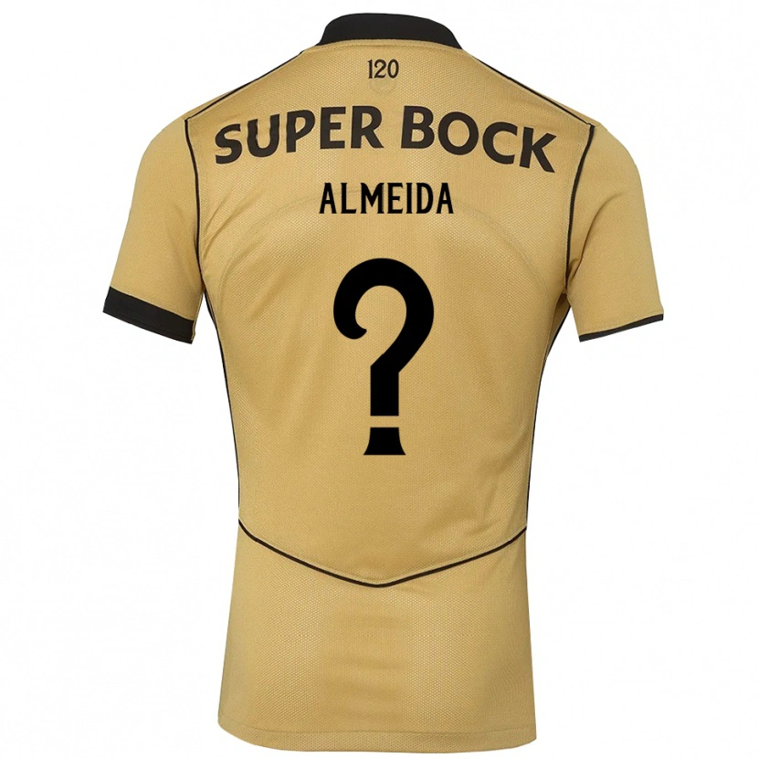Danxen Herren David Almeida #0 Goldgelb Schwarz Auswärtstrikot Trikot 2026/27 T-Shirt Schweiz