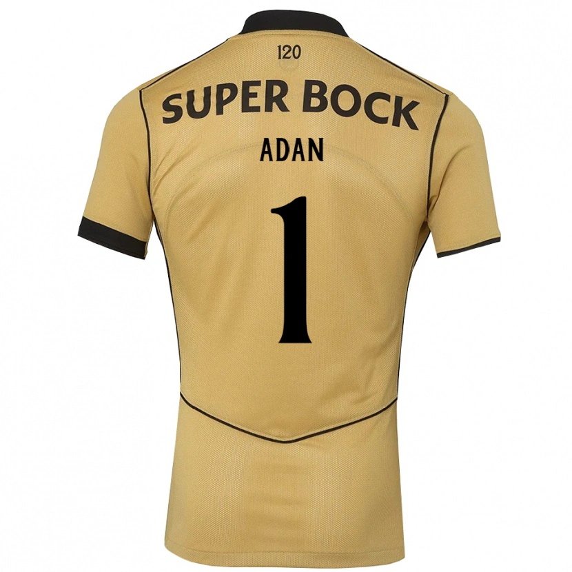 Danxen Herren Antonio Adan #1 Goldgelb Schwarz Auswärtstrikot Trikot 2026/27 T-Shirt Schweiz