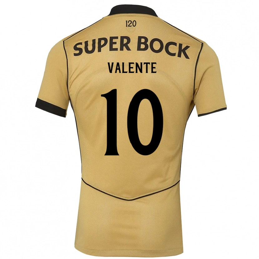 Danxen Herren João Valente #10 Goldgelb Schwarz Auswärtstrikot Trikot 2026/27 T-Shirt Schweiz