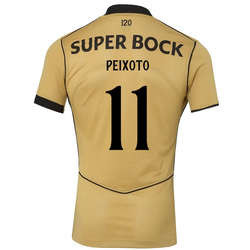 Danxen Herren Martim Peixoto #11 Goldgelb Schwarz Auswärtstrikot Trikot 2026/27 T-Shirt Schweiz