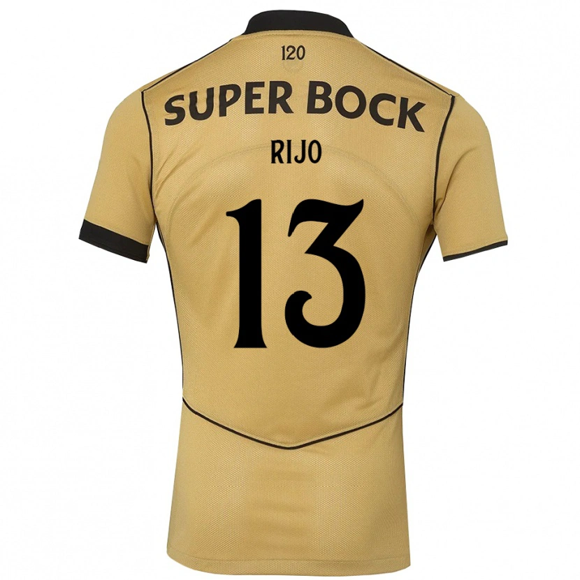 Danxen Herren João Rijo #13 Goldgelb Schwarz Auswärtstrikot Trikot 2026/27 T-Shirt Schweiz