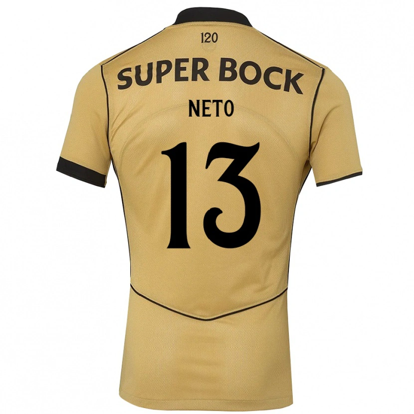 Danxen Herren Luis Neto #13 Goldgelb Schwarz Auswärtstrikot Trikot 2026/27 T-Shirt Schweiz