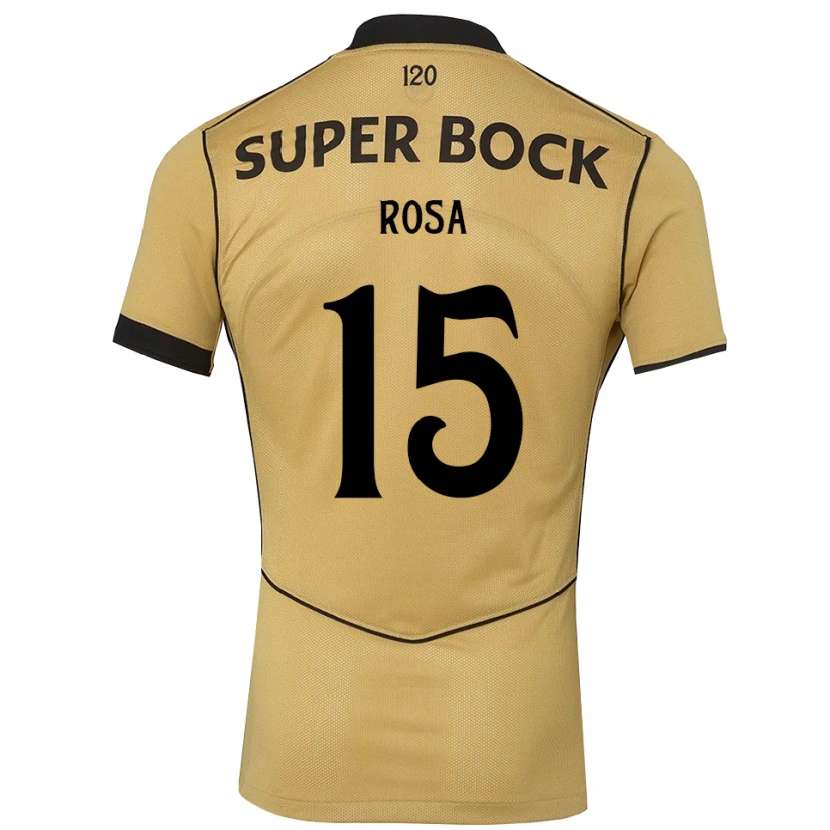 Danxen Herren Duarte Rosa #15 Goldgelb Schwarz Auswärtstrikot Trikot 2026/27 T-Shirt Schweiz