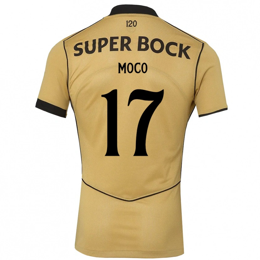 Danxen Herren Afonso Moço #17 Goldgelb Schwarz Auswärtstrikot Trikot 2026/27 T-Shirt Schweiz