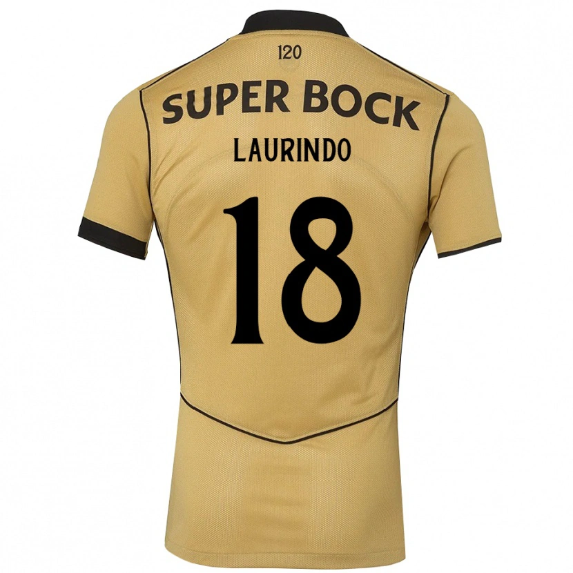 Danxen Herren Laurindo Pimentel Mendonça #18 Goldgelb Schwarz Auswärtstrikot Trikot 2026/27 T-Shirt Schweiz