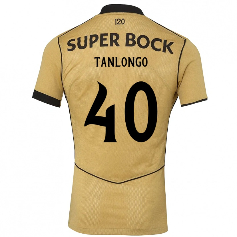 Danxen Herren Mateo Tanlongo #40 Goldgelb Schwarz Auswärtstrikot Trikot 2026/27 T-Shirt Schweiz