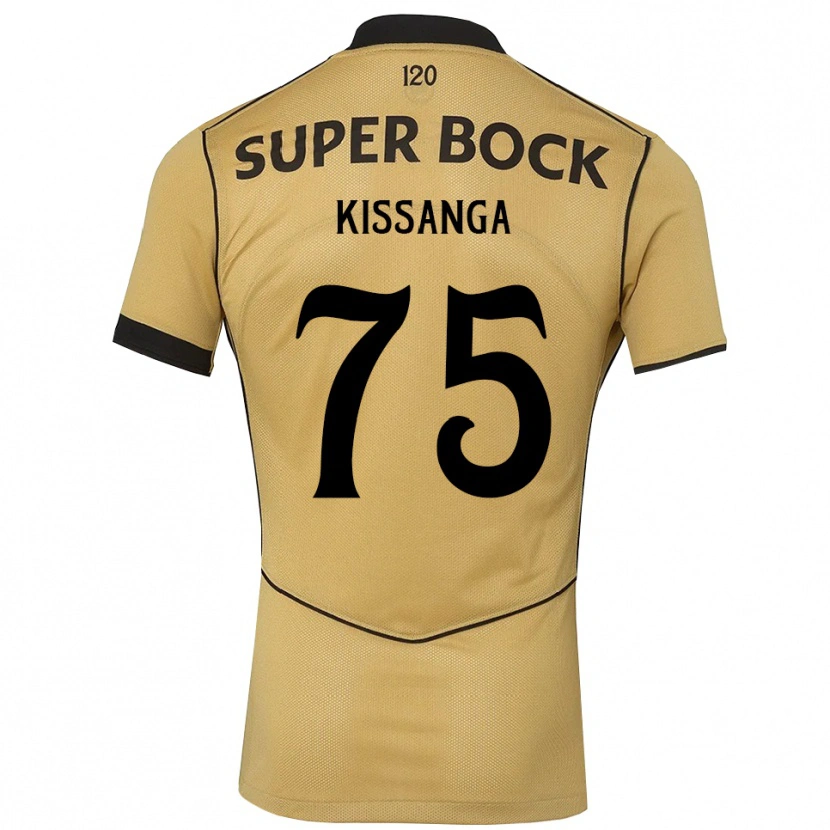 Danxen Herren Manuel Kissanga #75 Goldgelb Schwarz Auswärtstrikot Trikot 2026/27 T-Shirt Schweiz